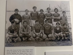 Exposición 100 Años de Futbol en Mula